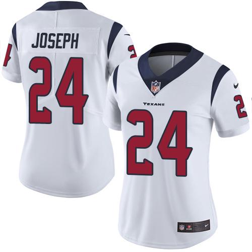 Women Houston Texans #24 Joseph white Nike Vapor Untouchable Limited NFL Jersey->women nfl jersey->Women Jersey